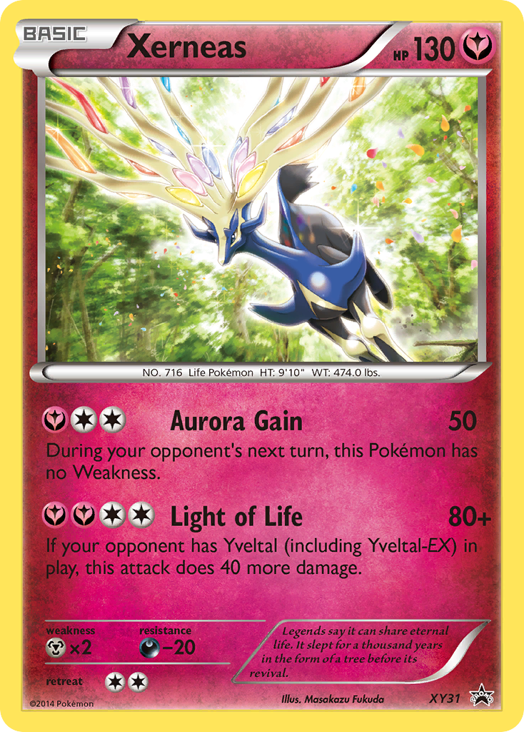 Xerneas (XY31) [XY: Black Star Promos] | Silver Goblin