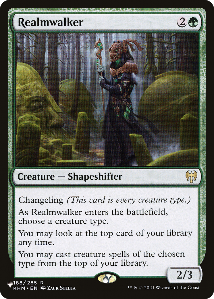 Realmwalker (KHM-188) - The List