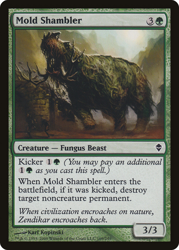 Mold Shambler (169) - Zendikar