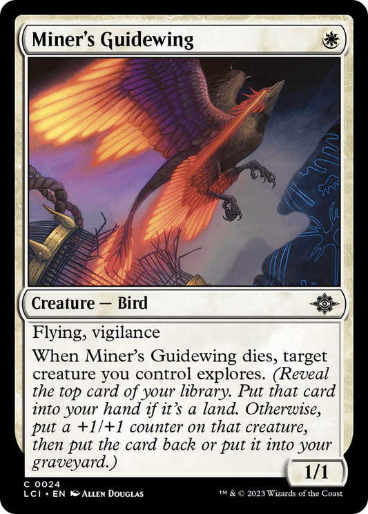 Miner's Guidewing (024) - The Lost Caverns of Ixalan