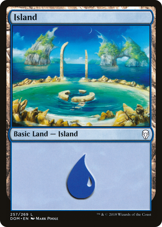 Island (257) [Dominaria]