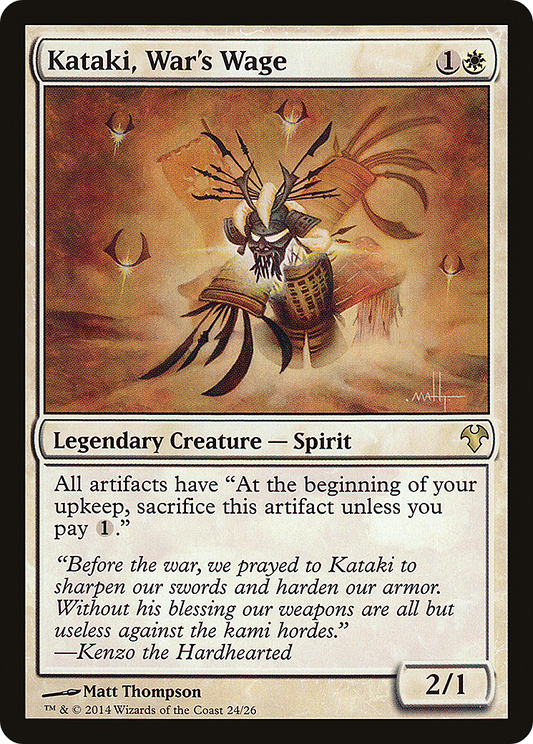 Kataki, War's Wage (024) - Modern Event Deck 2014