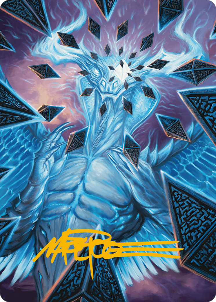 Ugin's Binding Art Card (Gold-Stamped Signature) [Modern Horizons 3 Art Series] | Silver Goblin