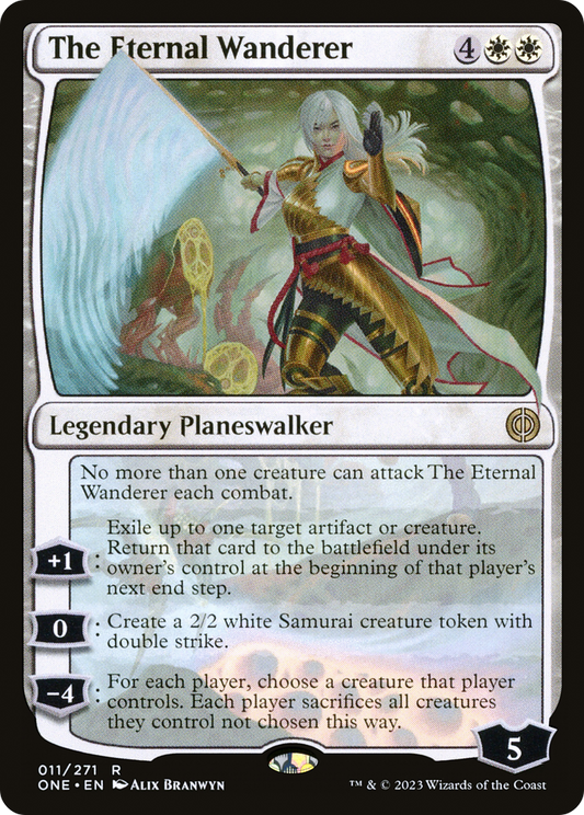 The Eternal Wanderer [Phyrexia: All Will Be One] Foil