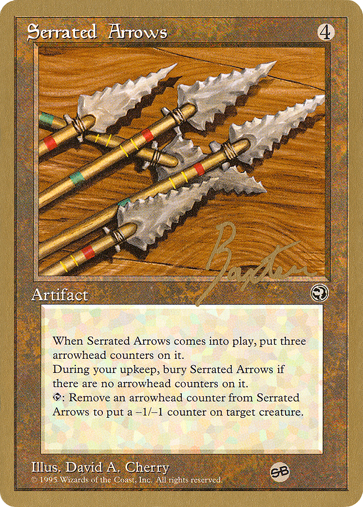 Serrated Arrows - 1996 George Baxter (HML) (SB) - Pro Tour Collector Set
