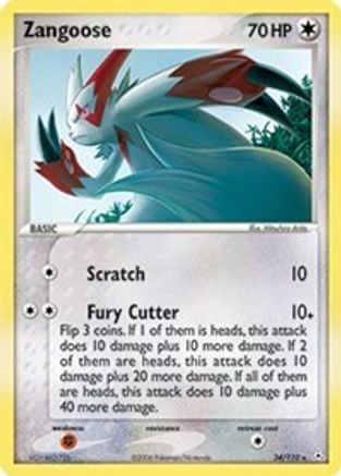 Zangoose (34/110) (Stamped) [EX: Holon Phantoms] | Silver Goblin