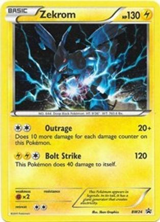 Zekrom (BW24) [Black & White: Black Star Promos] | Silver Goblin