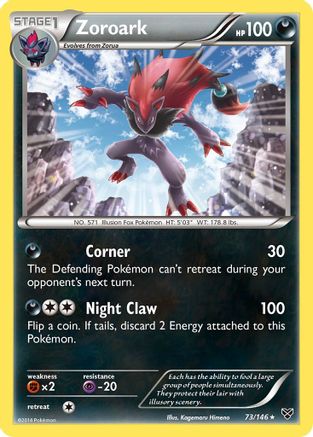 Zoroark (73/146) [XY: Base Set] Reverse Holofoil