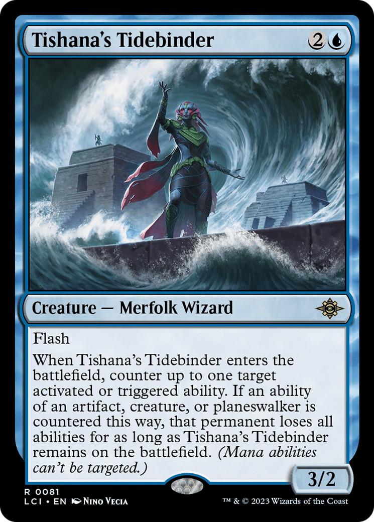 Tishana's Tidebinder (081) Foil - The Lost Caverns of Ixalan