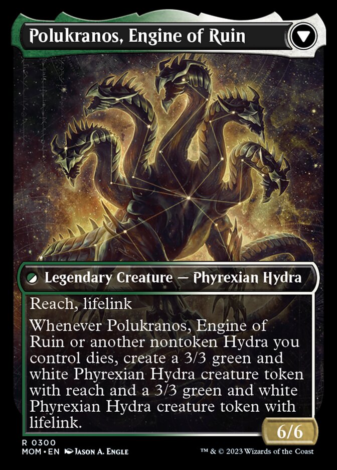 Polukranos Reborn (Showcase) (300) Foil - March of the Machine