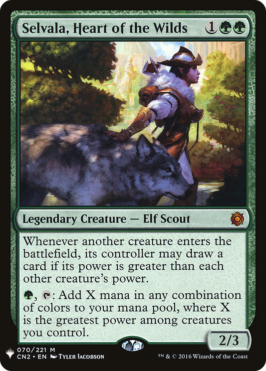 Selvala, Heart of the Wilds (070) - The List