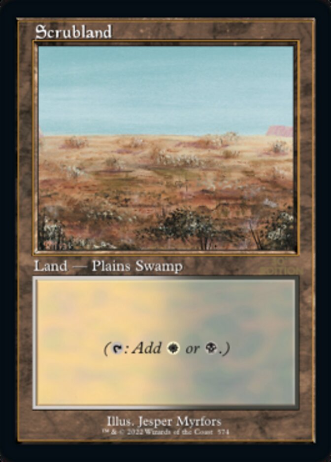 Scrubland (Retro) (574) - 30th Anniversary Edition