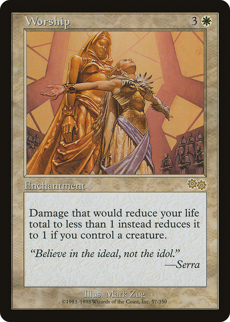 Worship [Urza's Saga] | Silver Goblin