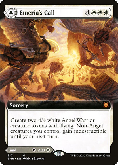 Emeria's Call (Extended Art) (317) - Zendikar Rising