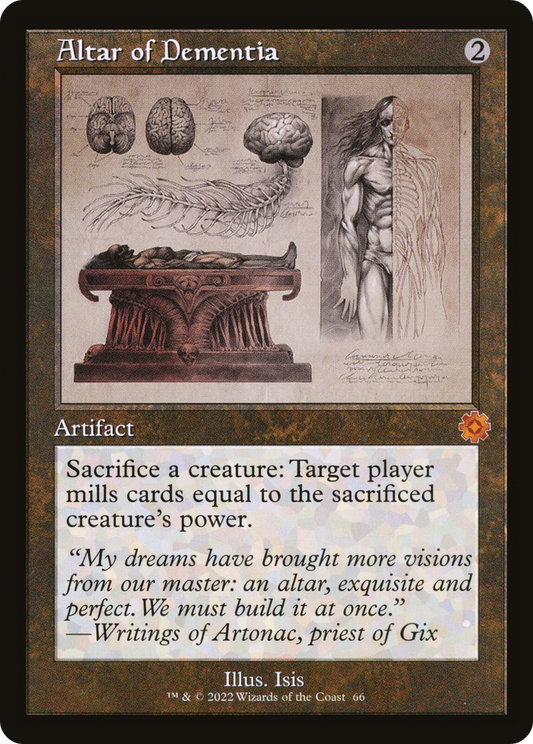 Altar of Dementia (Retro) (066) Foil - The Brothers' War Retro Artifacts