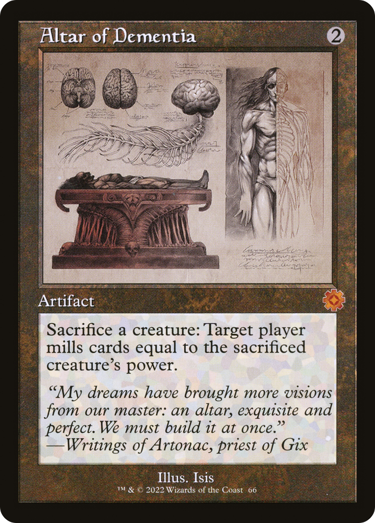 Altar of Dementia (Retro) (066) - The Brothers' War Retro Artifacts