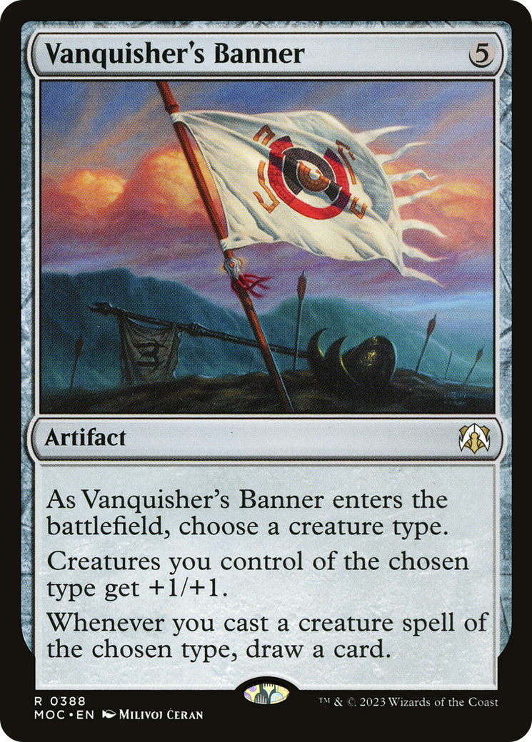 Vanquisher's Banner [March of the Machine Commander]