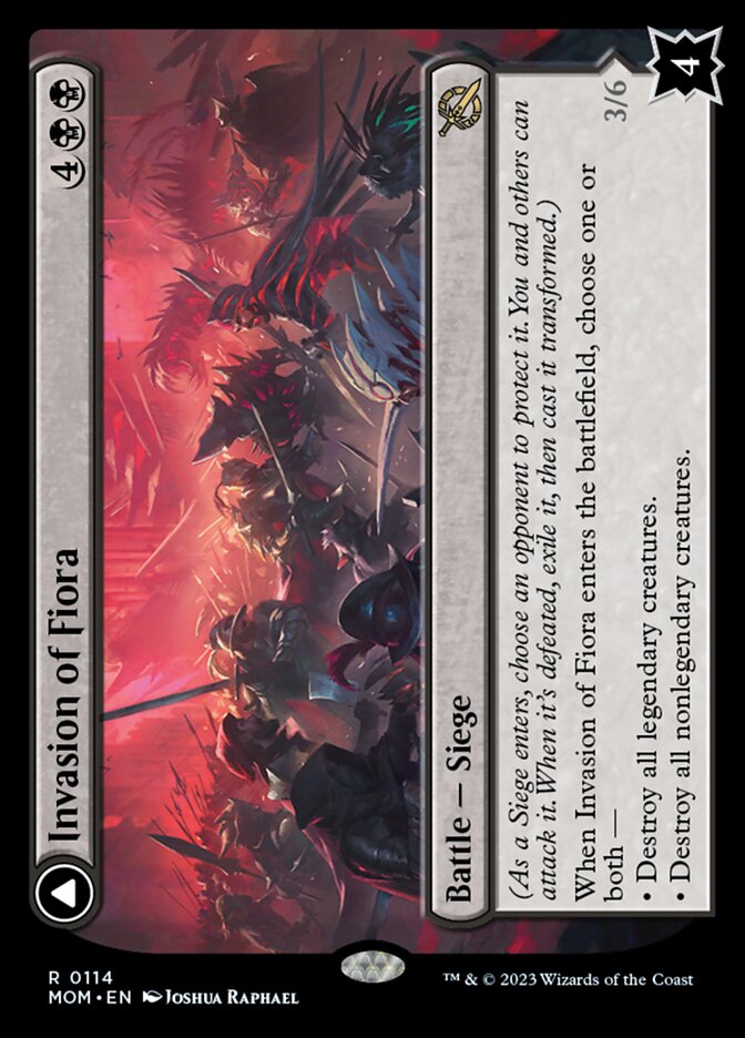 Invasion of Fiora (114) Foil - March of the Machine