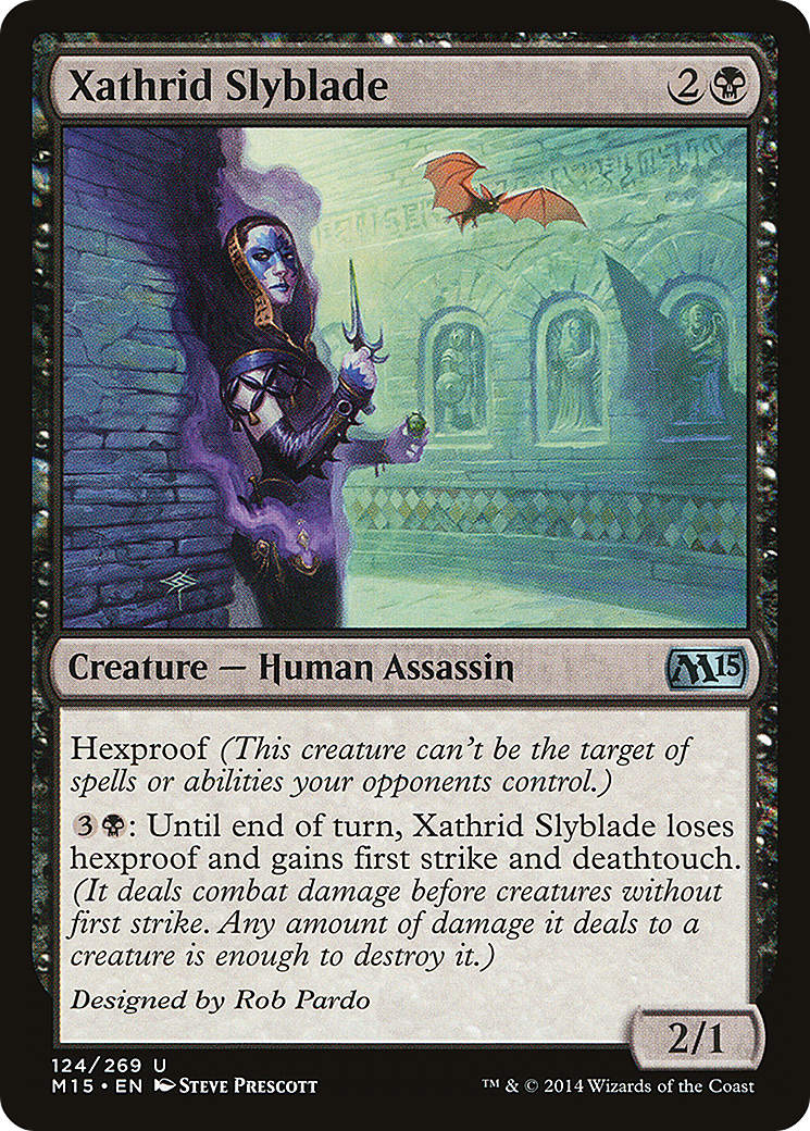 Xathrid Slyblade (124) Foil - Magic 2015