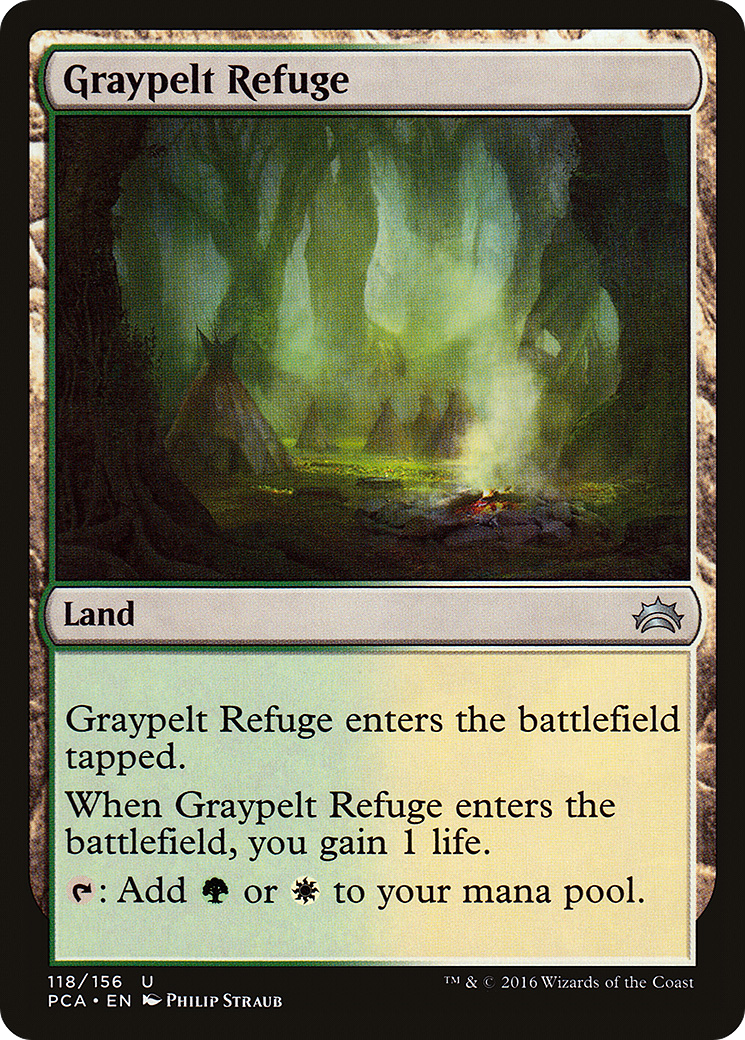 Graypelt Refuge (118) - Planechase Anthology