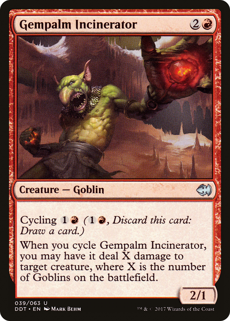 Gempalm Incinerator (039) - Duel Decks: Merfolk vs. Goblins