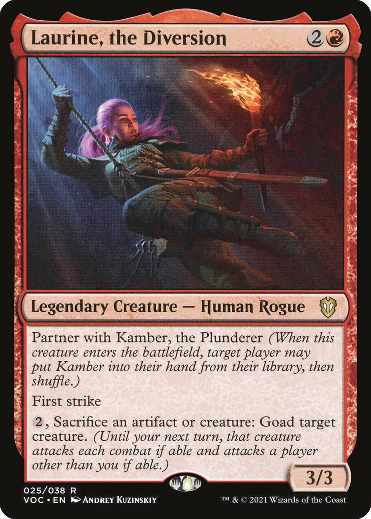 Laurine, the Diversion (025) - Crimson Vow Commander