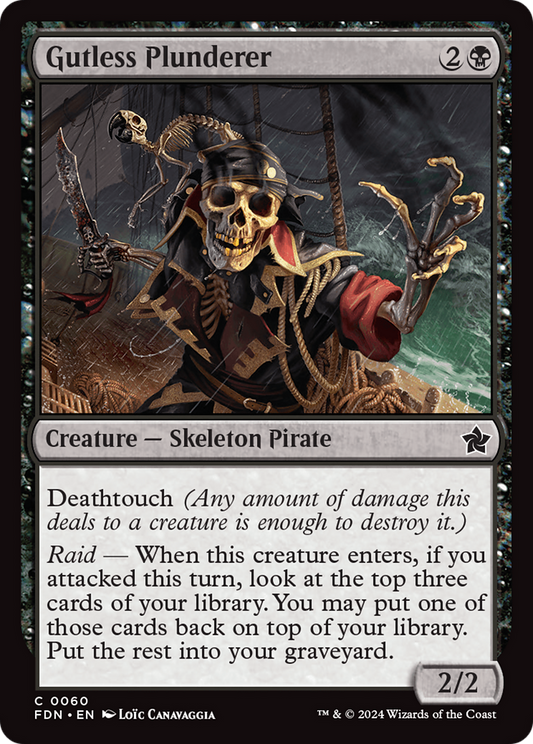 Gutless Plunderer [Foundations] Foil