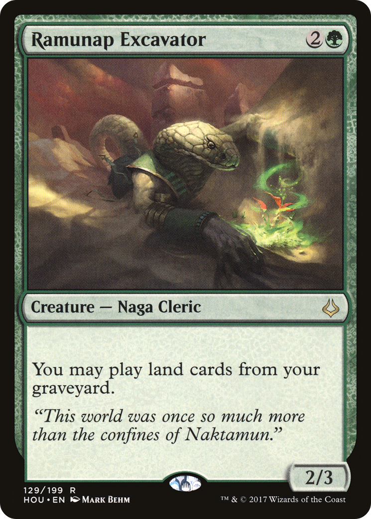Ramunap Excavator (129) Foil - Hour of Devastation