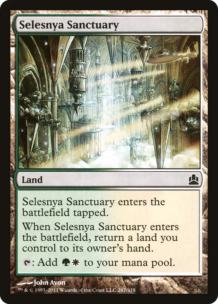 Selesnya Sanctuary (287) - Commander 2011