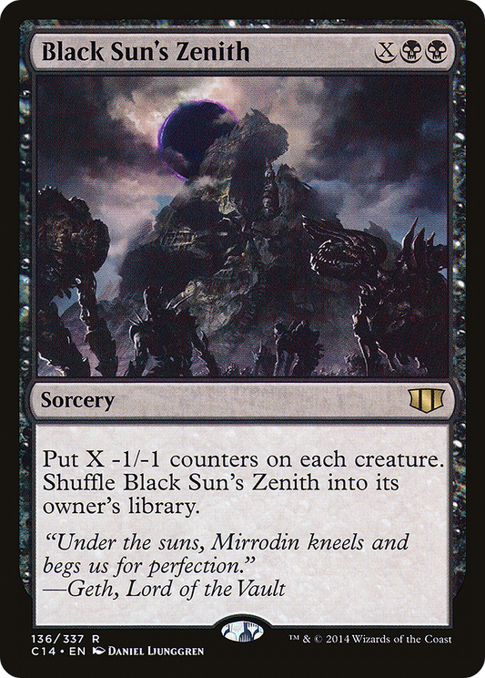 Black Sun's Zenith (136) - Commander 2014