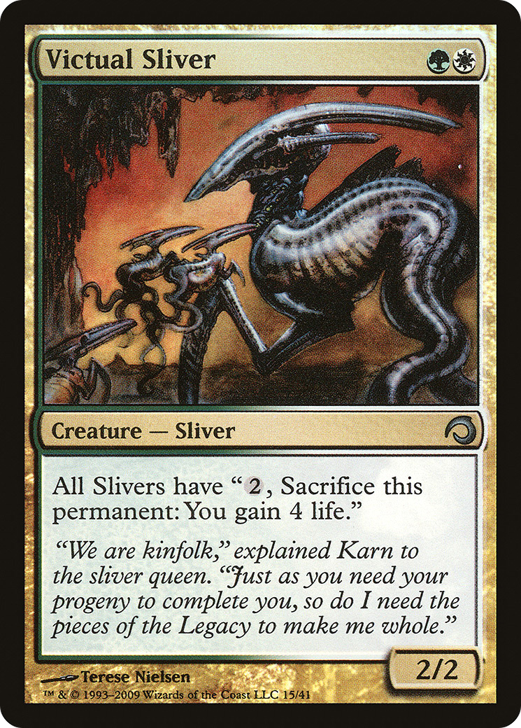 Victual Sliver (015) Foil - Premium Deck Series: Slivers