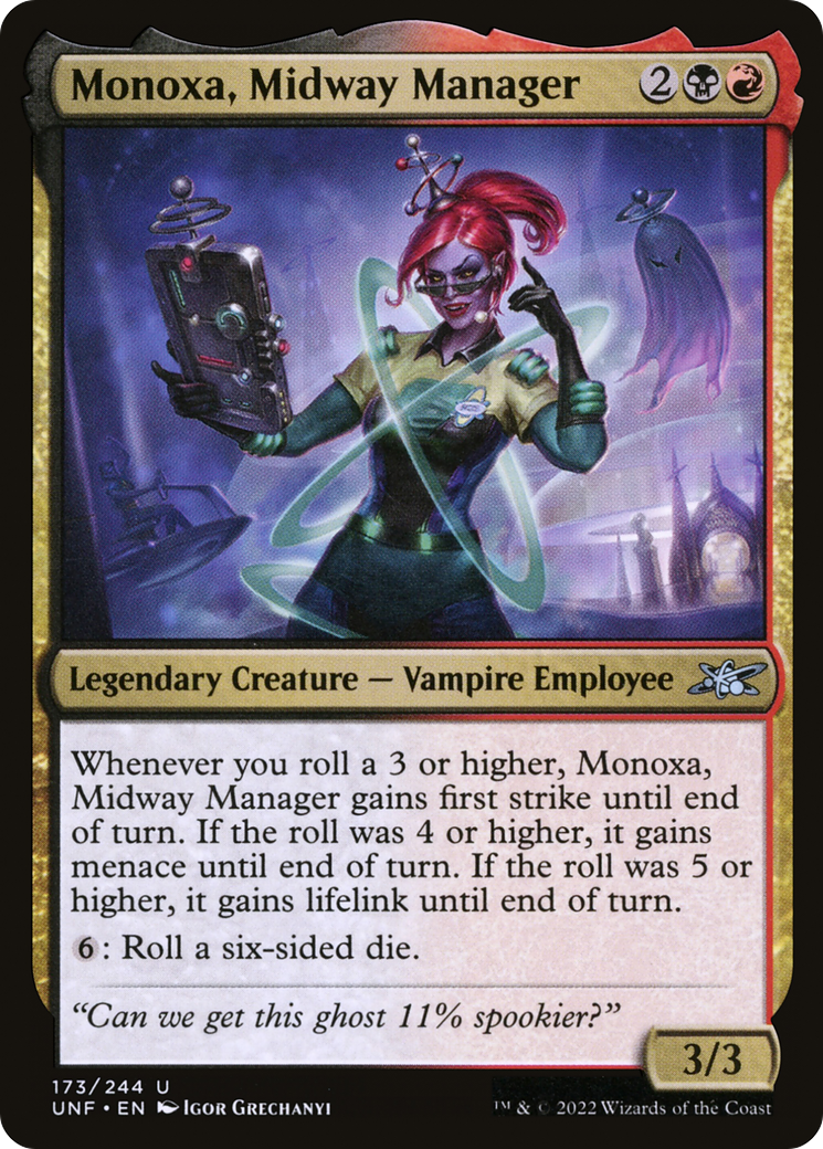 Monoxa, Midway Manager (173) Foil - Unfinity