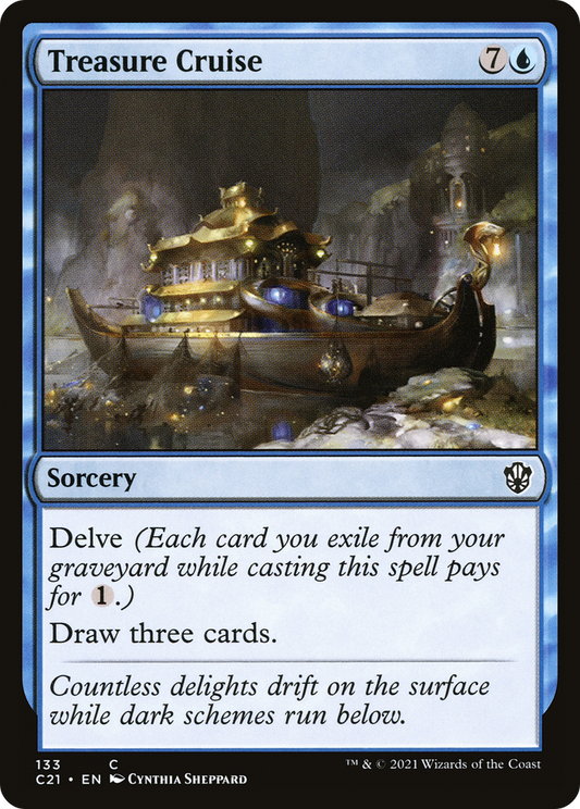 Treasure Cruise (133) - Commander 2021