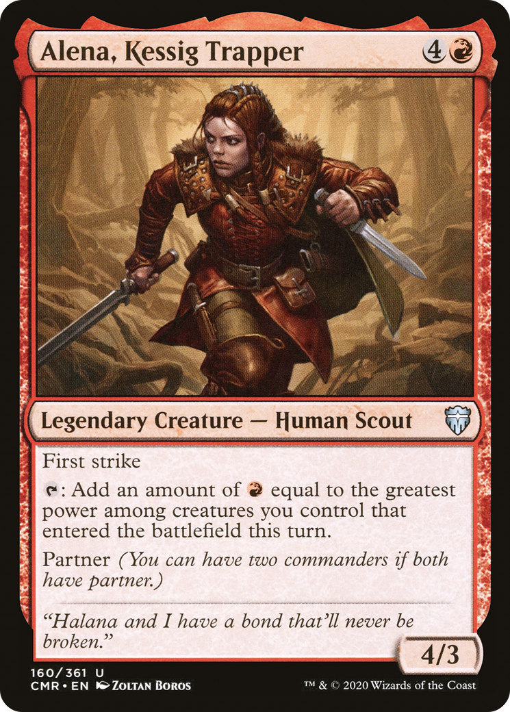 Alena, Kessig Trapper [Commander Legends] | Silver Goblin