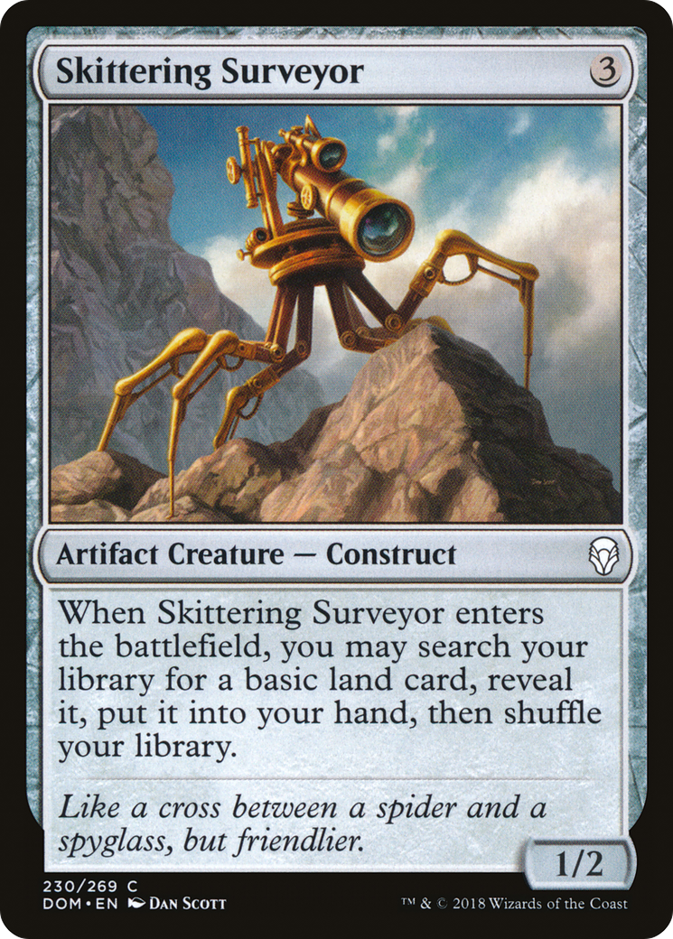 Skittering Surveyor [Dominaria] Foil