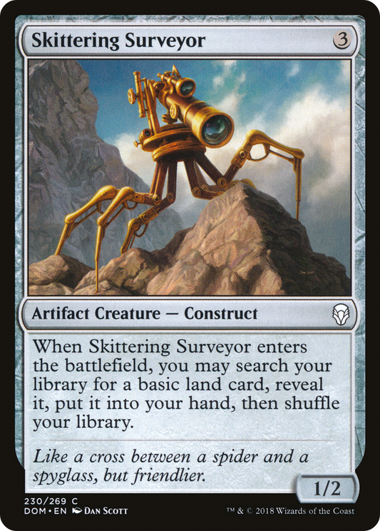 Skittering Surveyor [Dominaria] Foil