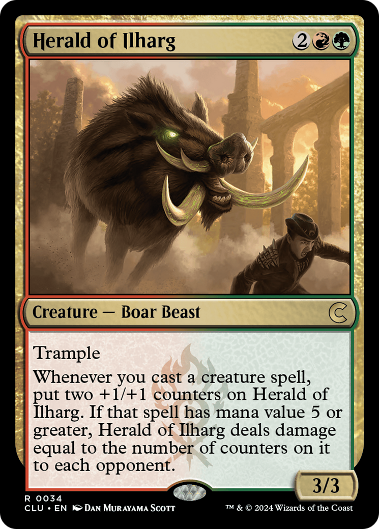 Herald of Ilharg (034) - Ravnica: Clue Edition