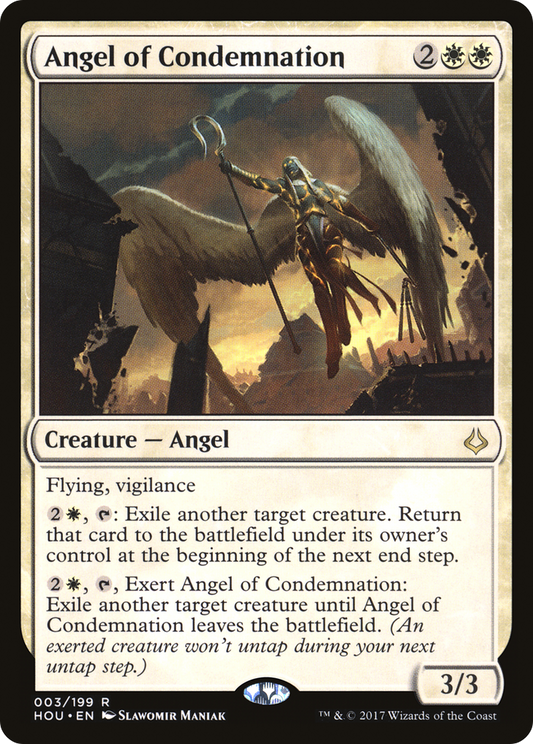 Angel of Condemnation (003) Foil - Hour of Devastation