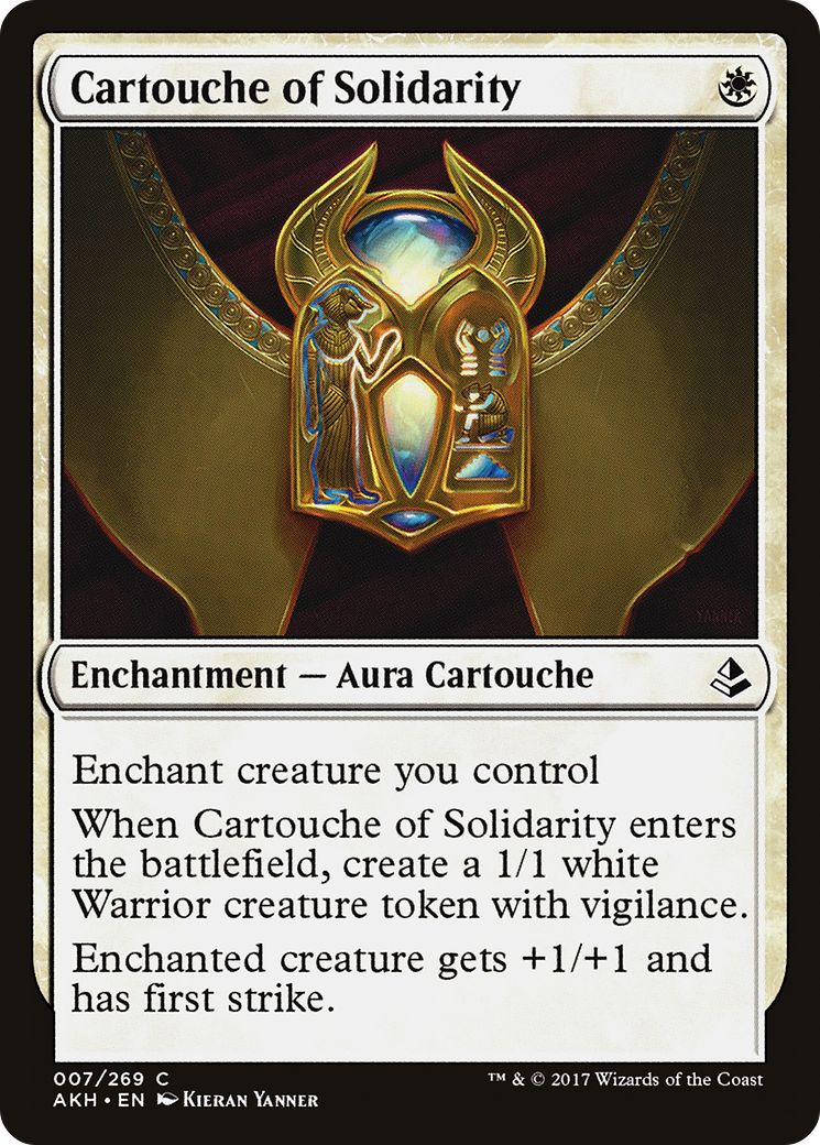 Cartouche of Solidarity [Amonkhet] Foil