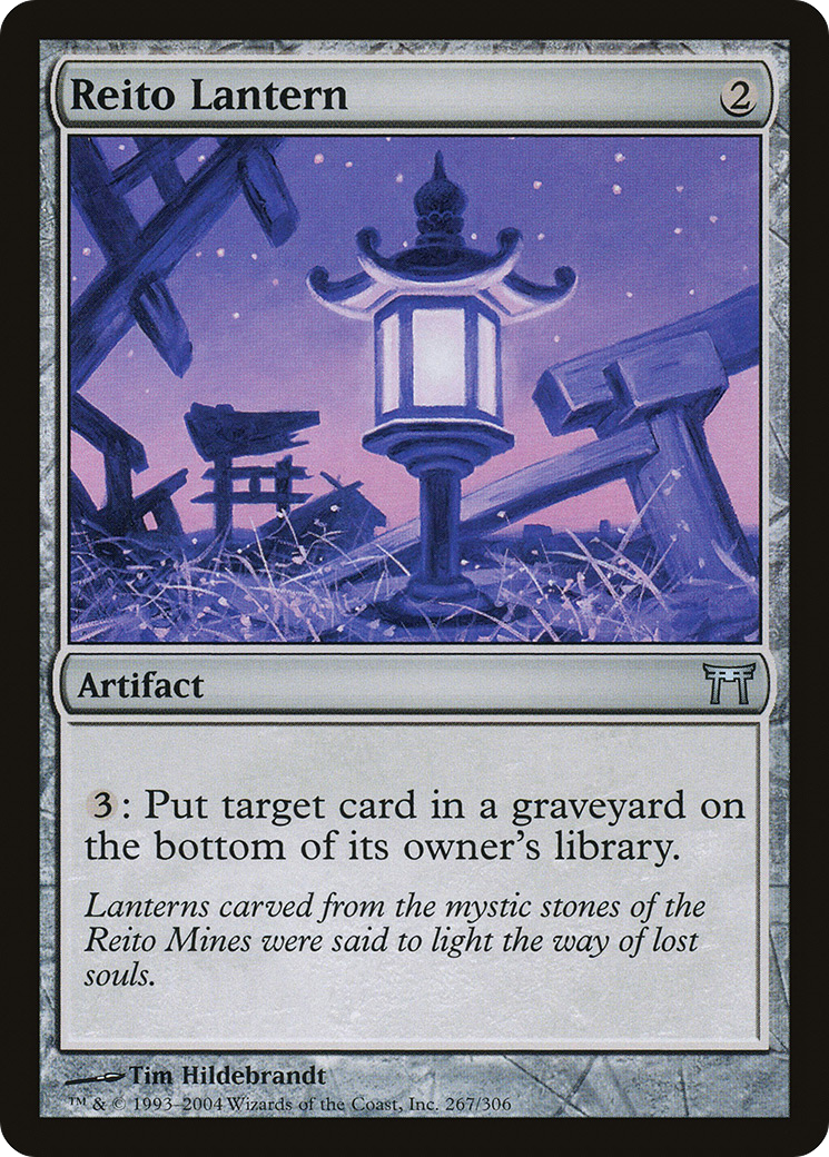 Reito Lantern (267) Foil - Champions of Kamigawa