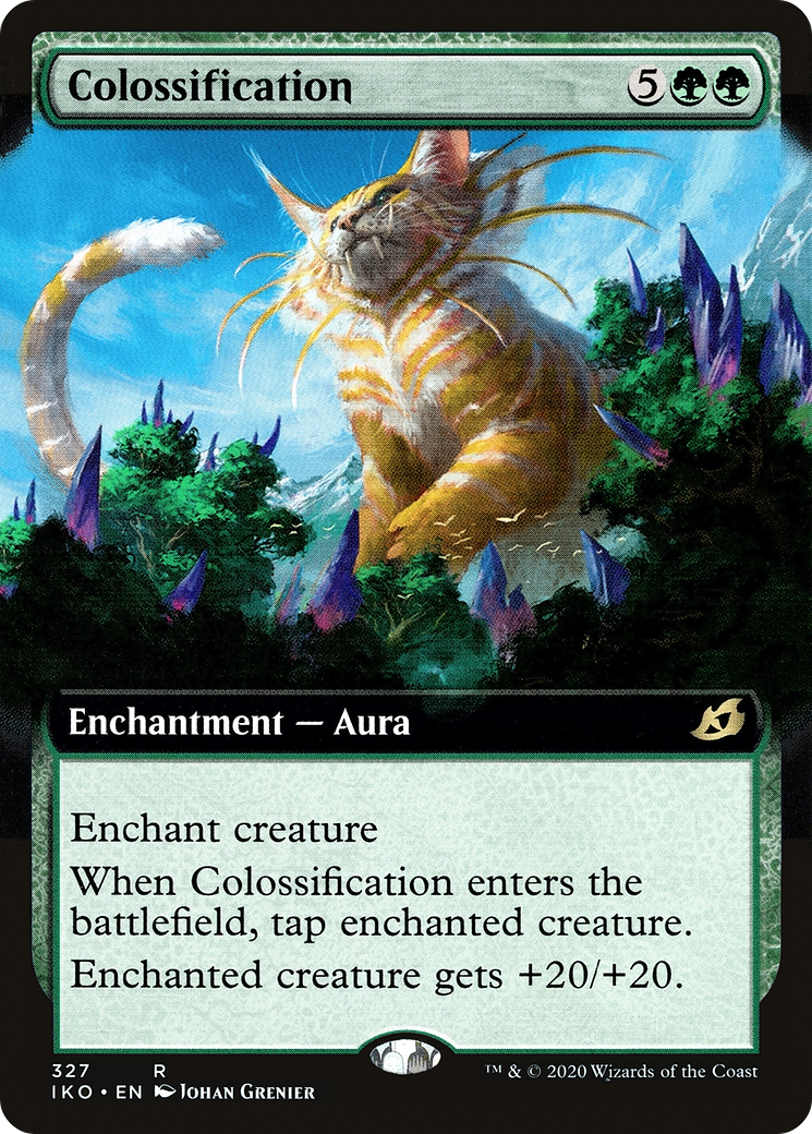 Colossification (Extended Art) (327) - Ikoria: Lair of Behemoths