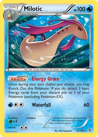 Milotic (23) Holofoil - XY  Flashfire