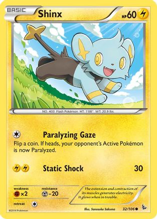 Shinx (32/106) [XY: Flashfire] Reverse Holofoil