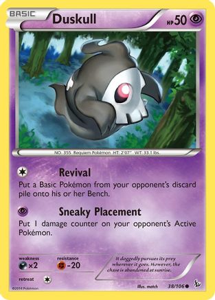 Duskull (38/106) [XY: Flashfire] | Silver Goblin