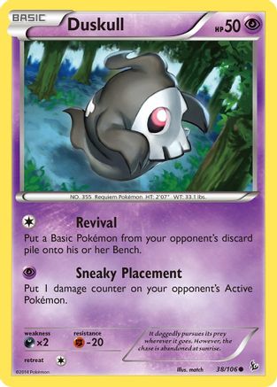 Duskull (38) - XY  Flashfire