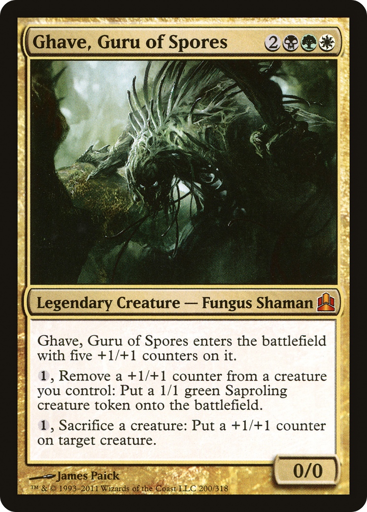 Ghave, Guru of Spores [Commander 2011] | Silver Goblin