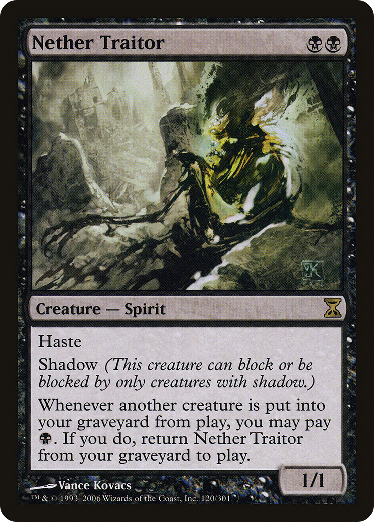 Nether Traitor (120) Foil - Time Spiral