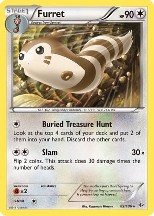 Furret (82) - XY  Flashfire
