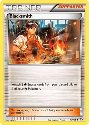 Blacksmith (88) - XY  Flashfire
