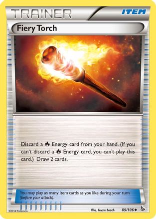 Fiery Torch (89) - XY  Flashfire